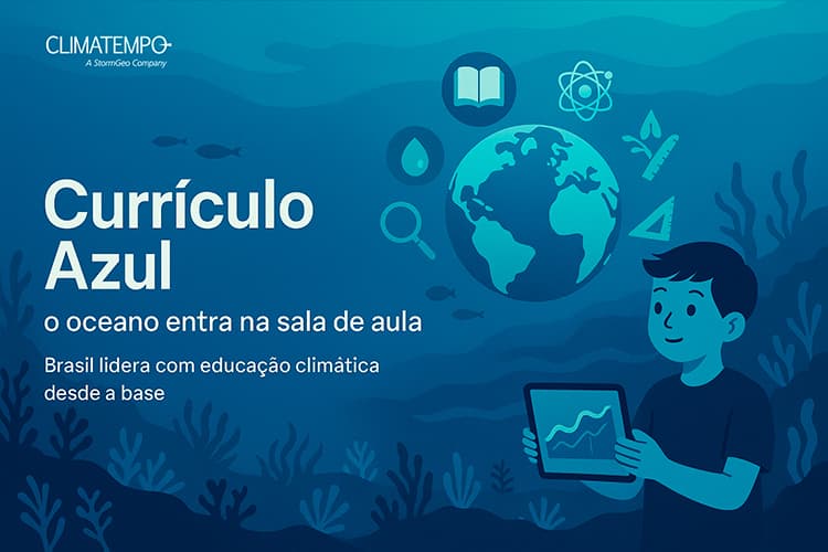 Imagem da notícia Currículo Azul: educação climática pode começar pelo oceano Imagem da notícia Currículo Azul: educação climática pode começar pelo oceano