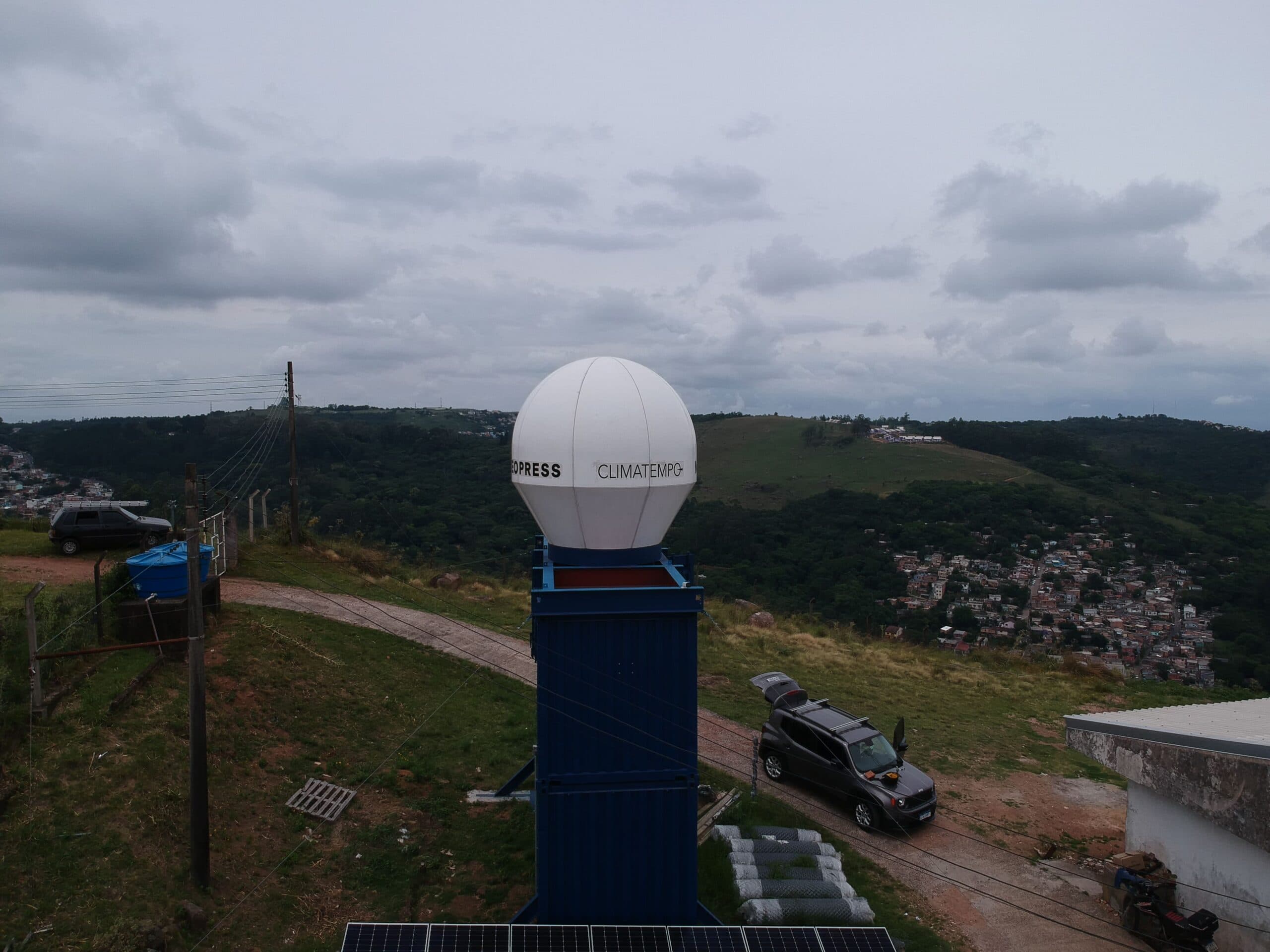 Imagem da notícia Equipe da Climatempo fortalece operação do Radar Meteorológico de Porto Alegre