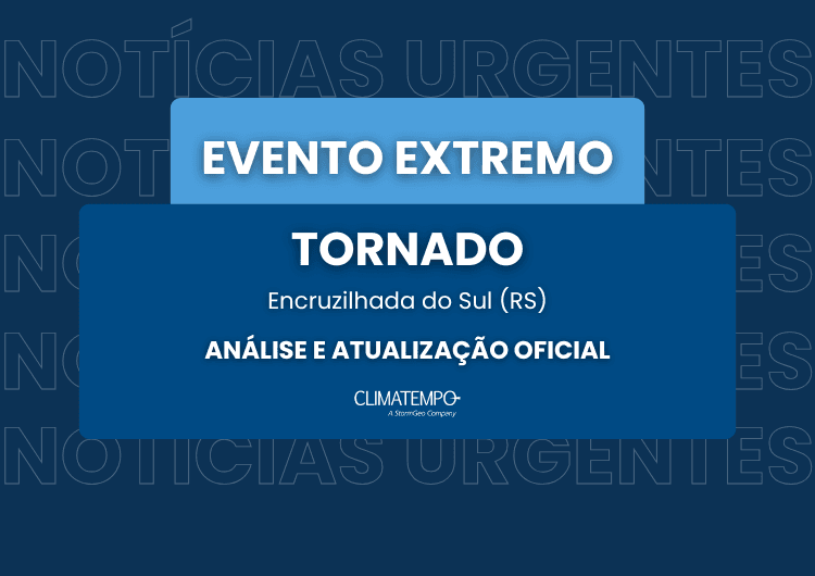 Imagem da notícia Tornado é registrado em Encruzilhada do Sul (RS) no domingo (15)